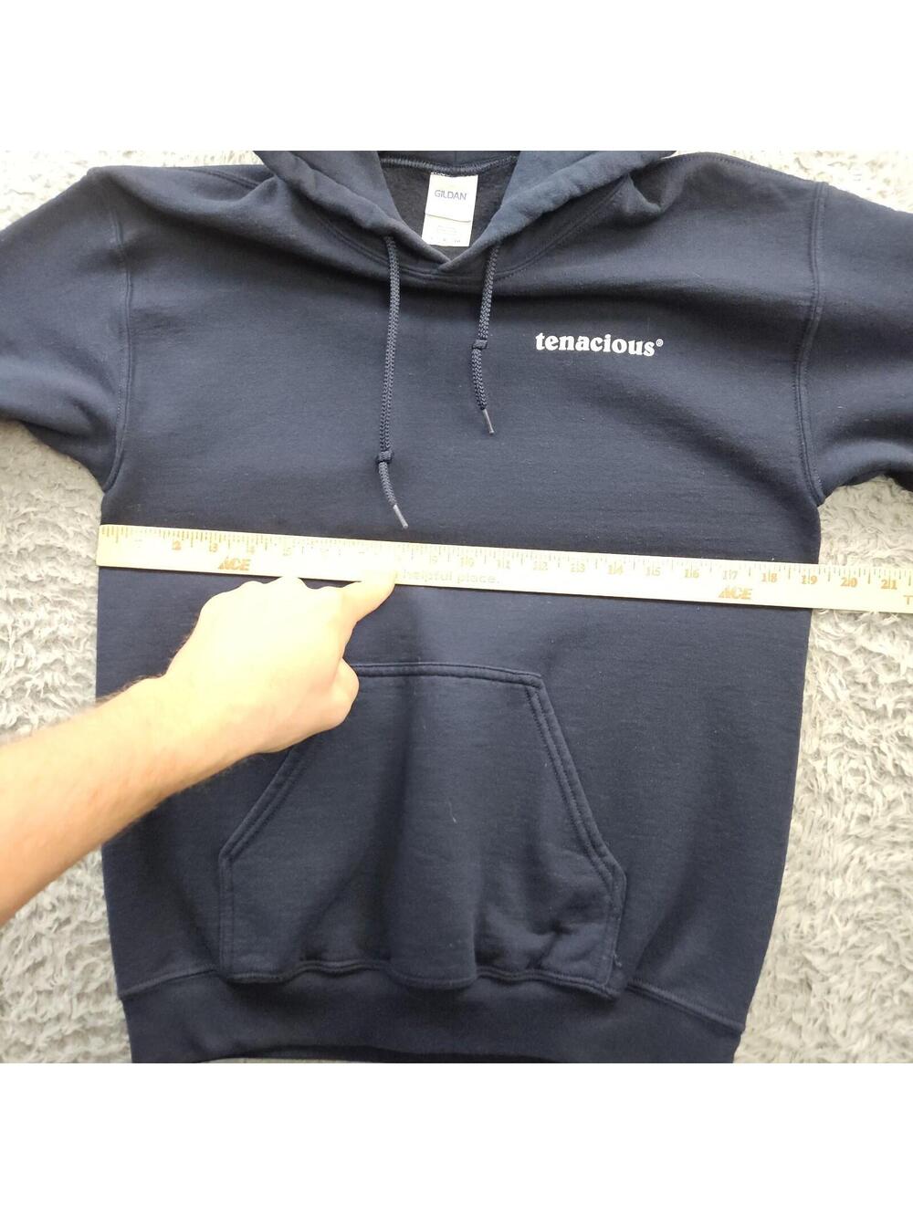 Tenacious D Hoodie Sweatshirt Post Apocalypto Men Small Blue Pullover - Picture 7 of 12